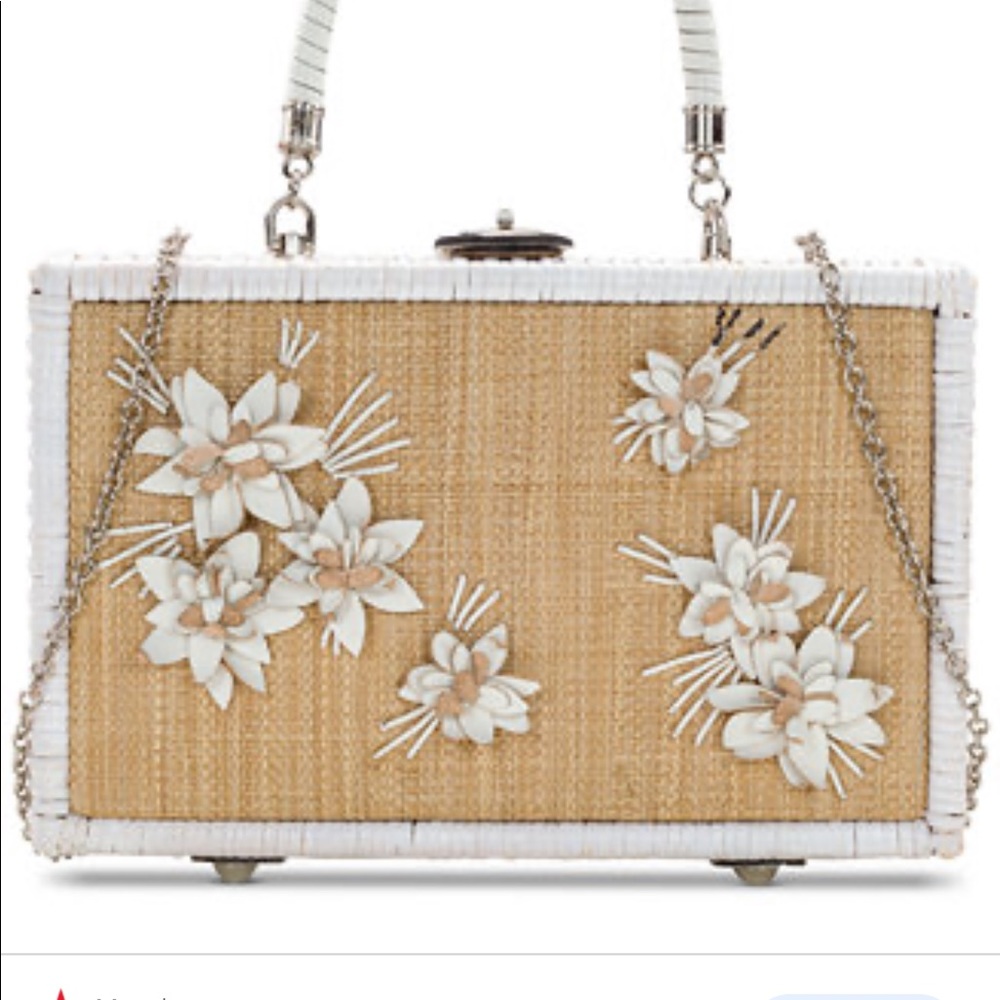 Patricia Nash Spring Wicker Lamezia Satchel